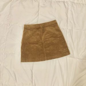 Corduroy Skirt